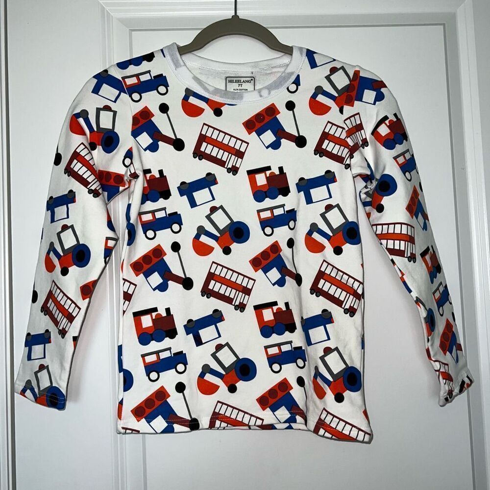 Hileelang Cotton Long Sleeve Kids Top